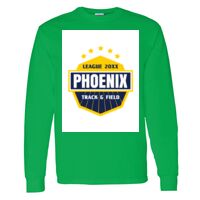 Heavy Cotton 100% Cotton Long Sleeve T Shirt Thumbnail