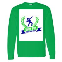 Heavy Cotton 100% Cotton Long Sleeve T Shirt Thumbnail