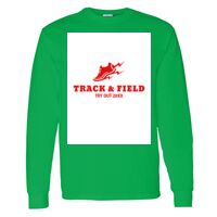 Heavy Cotton 100% Cotton Long Sleeve T Shirt Thumbnail