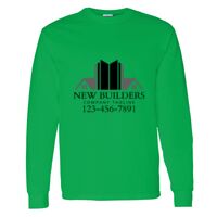Heavy Cotton 100% Cotton Long Sleeve T Shirt Thumbnail