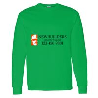 Heavy Cotton 100% Cotton Long Sleeve T Shirt Thumbnail