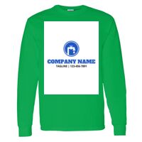 Heavy Cotton 100% Cotton Long Sleeve T Shirt Thumbnail