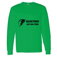 Heavy Cotton 100% Cotton Long Sleeve T Shirt Thumbnail