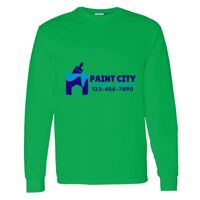 Heavy Cotton 100% Cotton Long Sleeve T Shirt Thumbnail