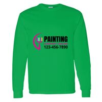 Heavy Cotton 100% Cotton Long Sleeve T Shirt Thumbnail