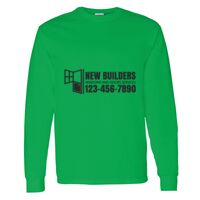 Heavy Cotton 100% Cotton Long Sleeve T Shirt Thumbnail