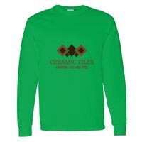Heavy Cotton 100% Cotton Long Sleeve T Shirt Thumbnail