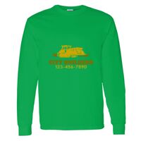 Heavy Cotton 100% Cotton Long Sleeve T Shirt Thumbnail