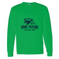 Heavy Cotton 100% Cotton Long Sleeve T Shirt Thumbnail
