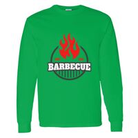 Heavy Cotton 100% Cotton Long Sleeve T Shirt Thumbnail