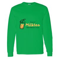 Heavy Cotton 100% Cotton Long Sleeve T Shirt Thumbnail