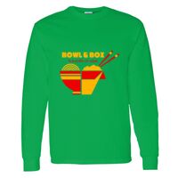 Heavy Cotton 100% Cotton Long Sleeve T Shirt Thumbnail