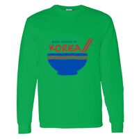 Heavy Cotton 100% Cotton Long Sleeve T Shirt Thumbnail