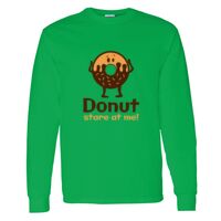 Heavy Cotton 100% Cotton Long Sleeve T Shirt Thumbnail