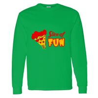 Heavy Cotton 100% Cotton Long Sleeve T Shirt Thumbnail