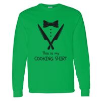 Heavy Cotton 100% Cotton Long Sleeve T Shirt Thumbnail