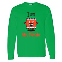Heavy Cotton 100% Cotton Long Sleeve T Shirt Thumbnail