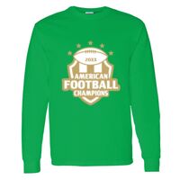 Heavy Cotton 100% Cotton Long Sleeve T Shirt Thumbnail