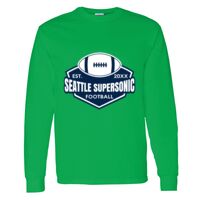 Heavy Cotton 100% Cotton Long Sleeve T Shirt Thumbnail