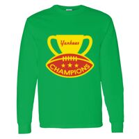 Heavy Cotton 100% Cotton Long Sleeve T Shirt Thumbnail