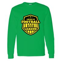 Heavy Cotton 100% Cotton Long Sleeve T Shirt Thumbnail