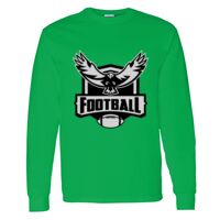 Heavy Cotton 100% Cotton Long Sleeve T Shirt Thumbnail