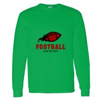 Heavy Cotton 100% Cotton Long Sleeve T Shirt Thumbnail
