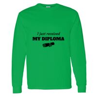 Heavy Cotton 100% Cotton Long Sleeve T Shirt Thumbnail