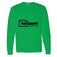 Heavy Cotton 100% Cotton Long Sleeve T Shirt Thumbnail
