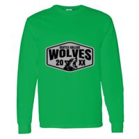 Heavy Cotton 100% Cotton Long Sleeve T Shirt Thumbnail