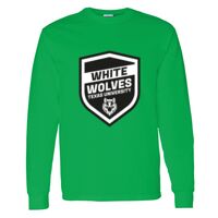 Heavy Cotton 100% Cotton Long Sleeve T Shirt Thumbnail
