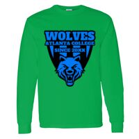 Heavy Cotton 100% Cotton Long Sleeve T Shirt Thumbnail