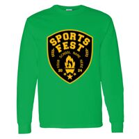 Heavy Cotton 100% Cotton Long Sleeve T Shirt Thumbnail