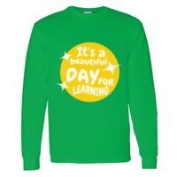 Heavy Cotton 100% Cotton Long Sleeve T Shirt Thumbnail