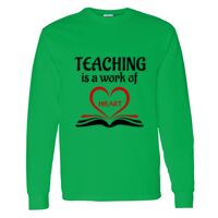 Heavy Cotton 100% Cotton Long Sleeve T Shirt Thumbnail