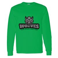 Heavy Cotton 100% Cotton Long Sleeve T Shirt Thumbnail