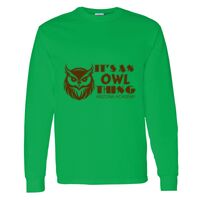 Heavy Cotton 100% Cotton Long Sleeve T Shirt Thumbnail