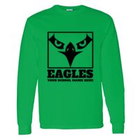 Heavy Cotton 100% Cotton Long Sleeve T Shirt Thumbnail