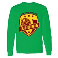 Heavy Cotton 100% Cotton Long Sleeve T Shirt Thumbnail