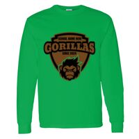 Heavy Cotton 100% Cotton Long Sleeve T Shirt Thumbnail