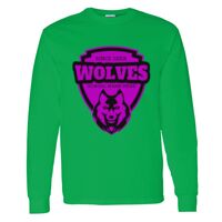 Heavy Cotton 100% Cotton Long Sleeve T Shirt Thumbnail