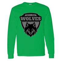 Heavy Cotton 100% Cotton Long Sleeve T Shirt Thumbnail