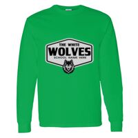 Heavy Cotton 100% Cotton Long Sleeve T Shirt Thumbnail