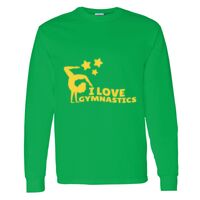 Heavy Cotton 100% Cotton Long Sleeve T Shirt Thumbnail