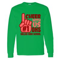 Heavy Cotton 100% Cotton Long Sleeve T Shirt Thumbnail