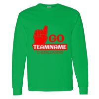 Heavy Cotton 100% Cotton Long Sleeve T Shirt Thumbnail