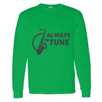 Heavy Cotton 100% Cotton Long Sleeve T Shirt Thumbnail