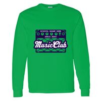 Heavy Cotton 100% Cotton Long Sleeve T Shirt Thumbnail