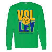 Heavy Cotton 100% Cotton Long Sleeve T Shirt Thumbnail