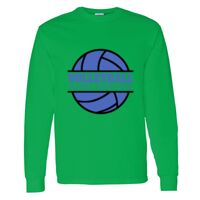 Heavy Cotton 100% Cotton Long Sleeve T Shirt Thumbnail